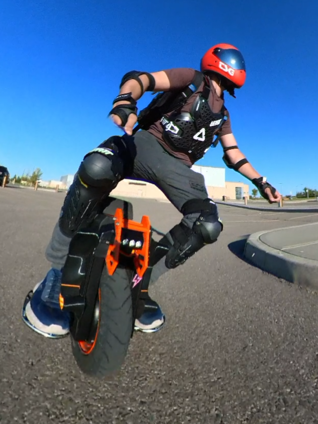 Would you ride an electric unicycle?  #blowthisuptiktok #euc #electricunicycle #begode 