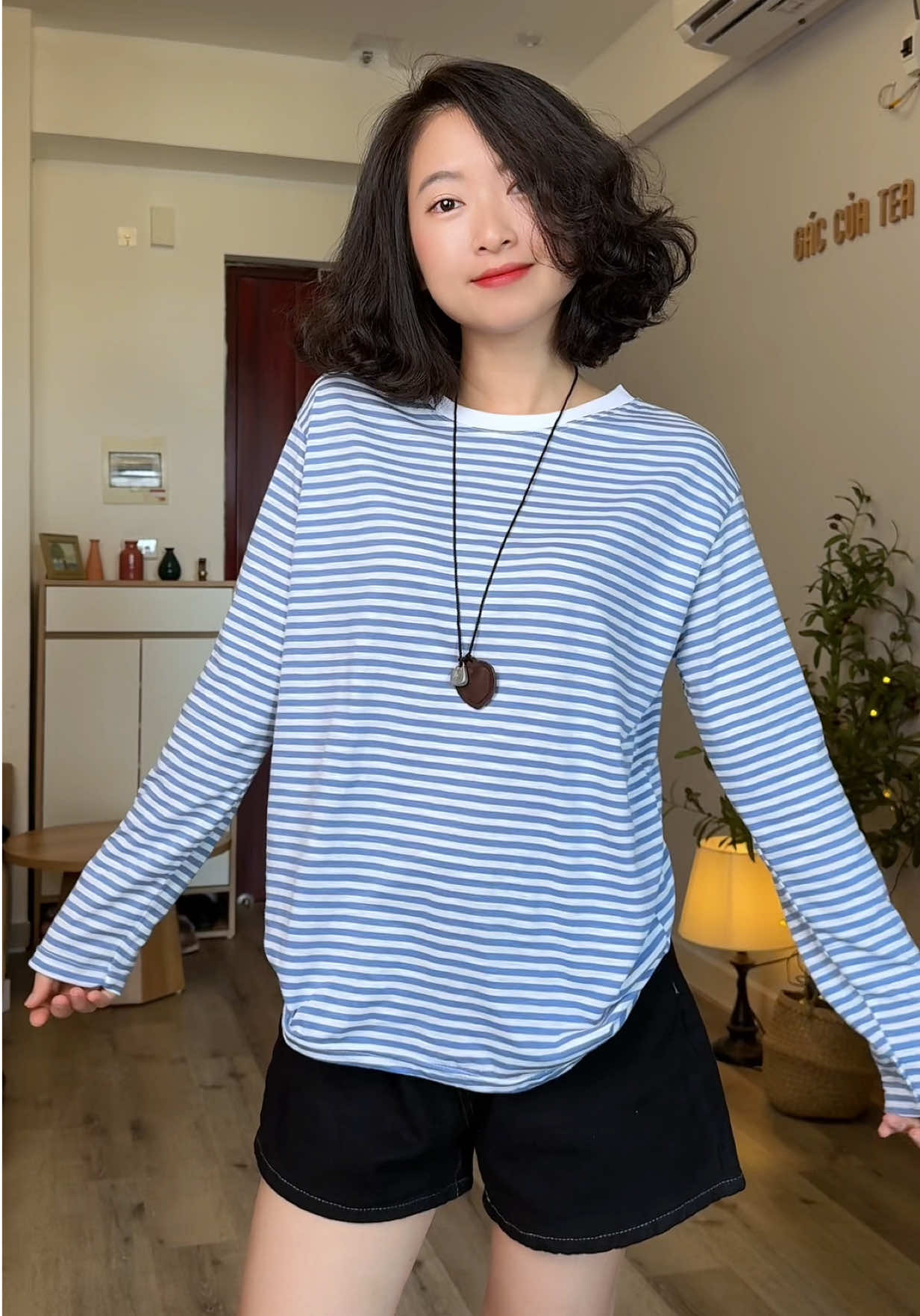 Chiếc áo phông dài tay siêu hợp mùa thu nè các cậu #aothundaitay #aodaitay #aothunkengang #traphamm56 