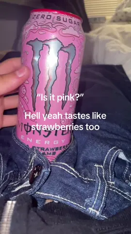 Guys it’s a real monster too #monster #isitpink? #monsterenergy #fyp #sublime 