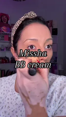 This is the first time in my 36 years using a BB cream believe it or not lol and I’m shockingly in love with it haha 🤩  - - #bbcreammissha #misshabbcream #cardibb 