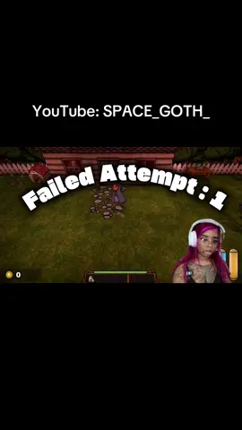 All I wanted to do was farm 😂. YouTube linked in bio! #space_goth_ #fyp #gaming #streaming #viral 