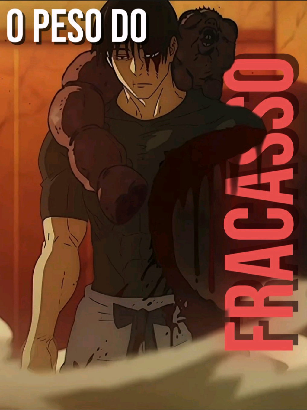 Fugir da dor...não fará com que seus sonhos se realizem. #reflexão #sad #frases #personagem #anime 