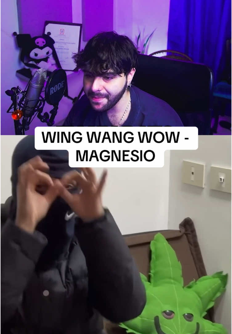 Magnesio la kabra 🐐🤣🤣 wing wang WOW!#trapargentino #underground #trap #kickclips 