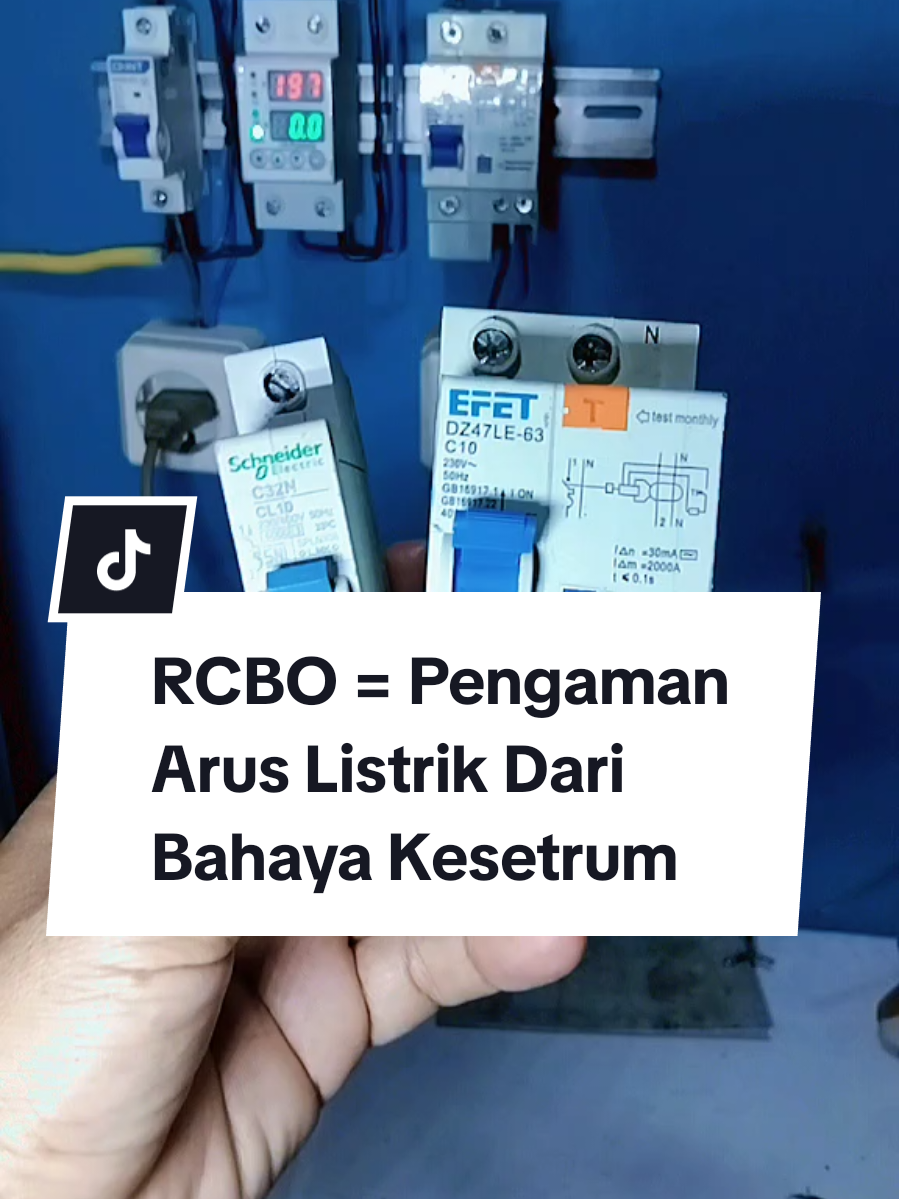 Beli RCBO Klik Di 👇 ➡️ @TITAN || Electrik 