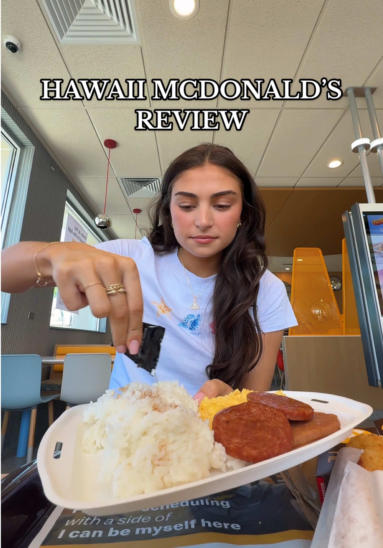 Replying to @Carson Campbell  Hawaii McDonald’s review🤌🏻🤌🏻   #mcdonalds #mcdonaldssecrets #mcdonaldsmukbang 