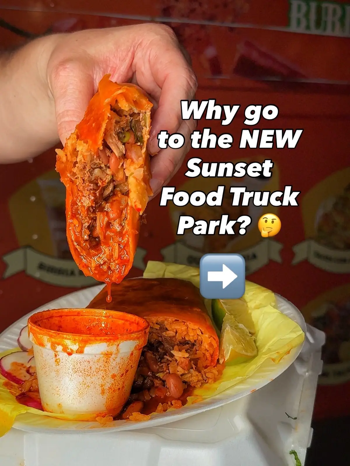 🎉 GRAND OPENING Friday Aug 29th at 5PM they’re giving out FREE tacos from Los weyes all night long! 🌮 ✨ 🍔 Great Food Juicy burgers, Birria, papa asada and more! 🍹 Full bar with huge TVs 👨‍👩‍👧 Playground for the kids 🪑 Covered seating with fans 🚻 Clean restrooms 🅿️ Plenty of parking Tag your crew! Would you go? Let me know in the comments 👀👇  Sunset Food Truck Park 1916 Austin Hwy, San Antonio, TX 78218 ⏰Monday 5pm-Midnight Tuesday-Wednesday Closed Thursday 5pm-Midnight Friday 5pm-1am Saturday-Sunday Noon-Midnight