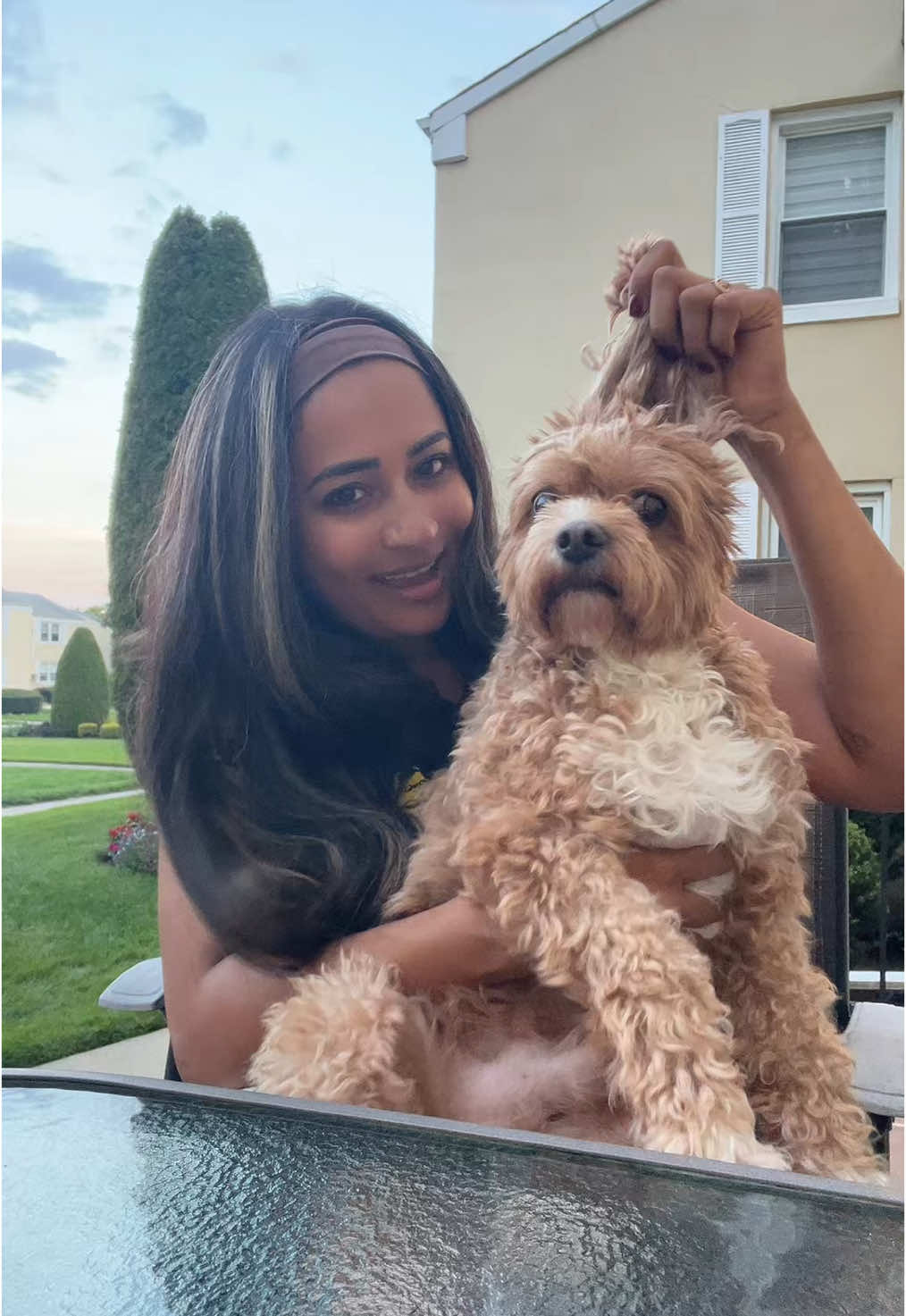 The only labubu you’ll see me carrying around. The one and onlyyyyyyyy! 💀😆🐾 #labubu #dogmom #cavapoo #dogsoftiktok #nycdogs 