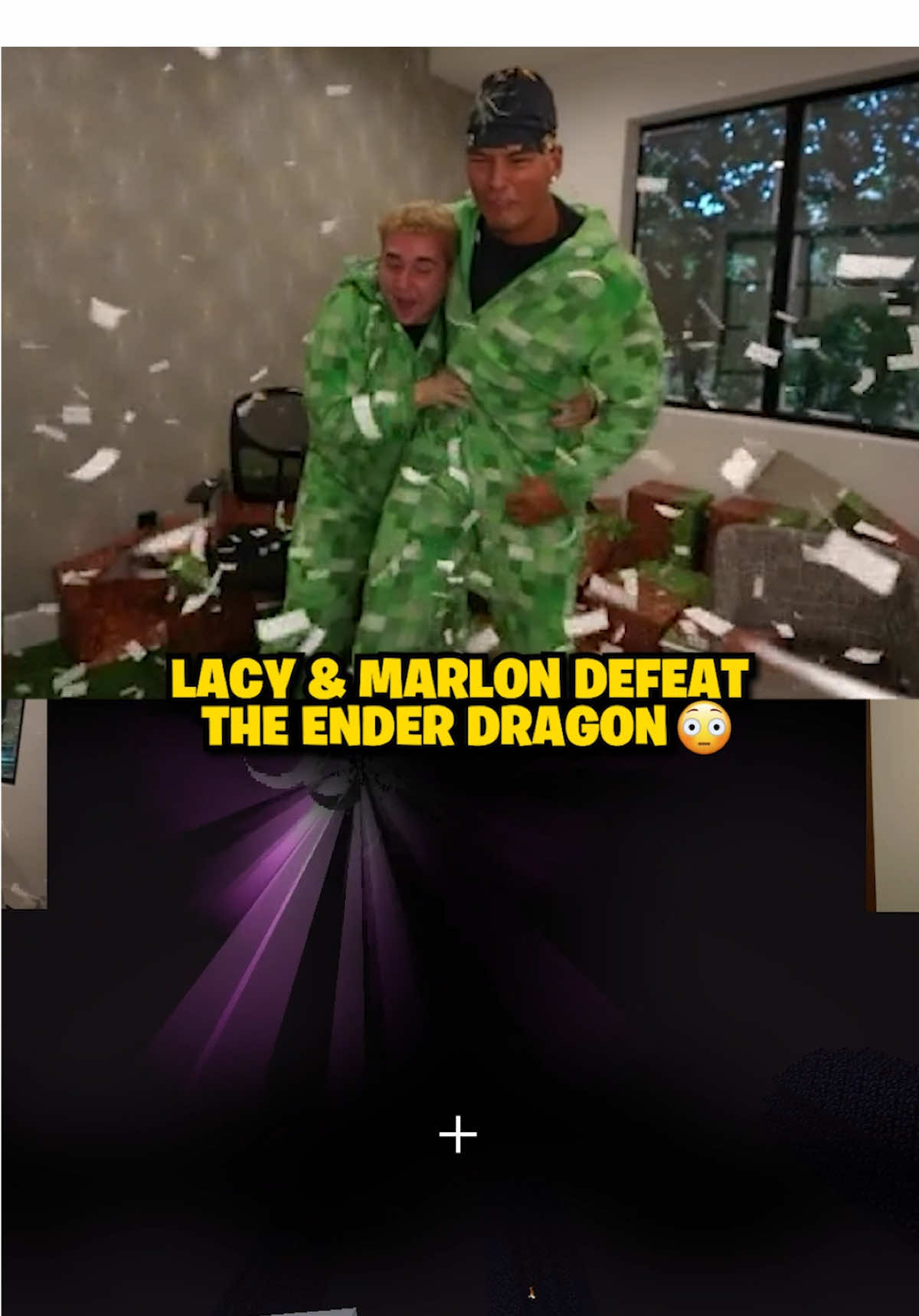WE DID IT! #fyp #viral #lacy #marlon #Minecraft 