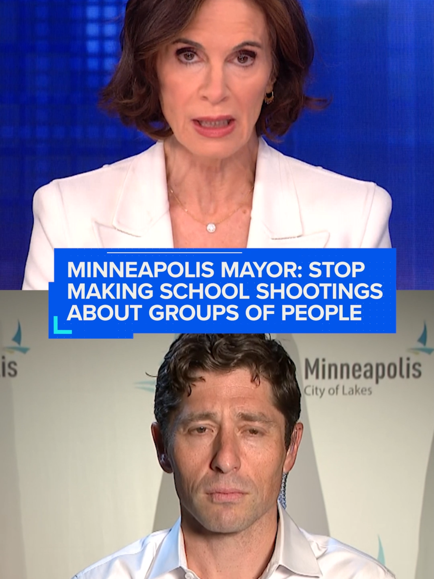 Federal officials identified the Annunciation Catholic Church shooter as transgender but Minneapolis Mayor Jacob Frey says that shouldn't be the focus after the tragedy. He tells Elizabeth Vargas, 