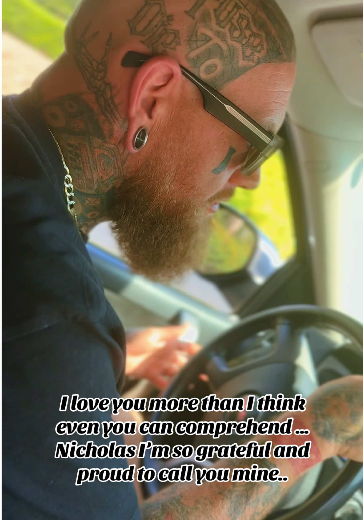 @Big Skitz 218 days ago you changed my life… I look forward to the future, and the life that we are building.. loving you was so natural. It came so easy…. You’re my baby… and I can’t wait to grow old and grey with you. I love you. 