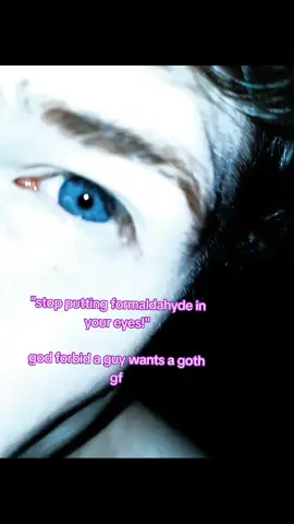 right eye started to lose vision now too #fyp #viral #goth #eye 