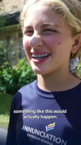 10-year-old survivor Astoria Safe, who was grazed by a bullet inside a Minneapolis Catholic church Wednesday when shots rang out, tells CBS News’ @Maurice DuBois she began to pray. “We're beyond thankful,” her father said. #minnesota #minneapolis #survivor 