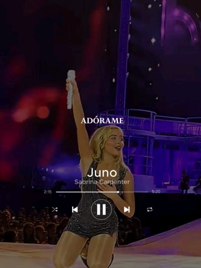 Juno - Sabrina Carpenter Lyric Video (Español) #juno #sabrinacarpenter #shortnsweet #sabrinacarpenteredit #fypviralシ 