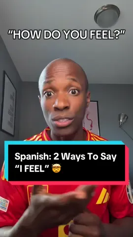 2 Ways To Say “I FEEL” 🤯 #spanish #learnspanish #spanishteacher #spanishlesson 