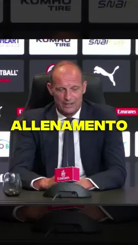 Allegri ci parla di Lecce-Milan 🤯 #calcio #milan #seriea #allegri 