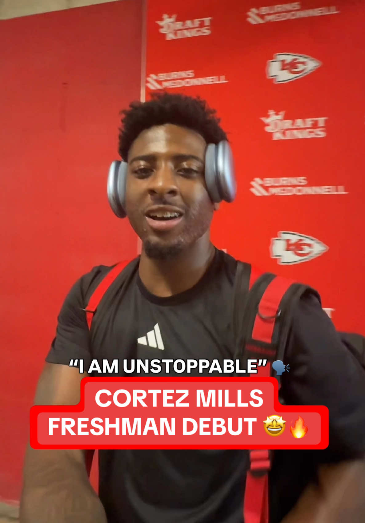 CORTEZ TIME. JUST WATCH 😁🍿  Cortez Mills is ready to make his freshman debut for Nebraska. CRIB TALK. #football #CollegeFootball #cortezmills #widereceiver #nebraska 