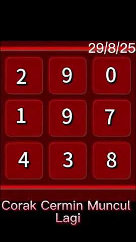 Corak Cermin Muncul Lagi #fyp #viral #number #nombor #ekortips 