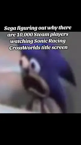 We're never getting another beta #sonicracingcrossworlds #sonic #sonicthehedgehog 
