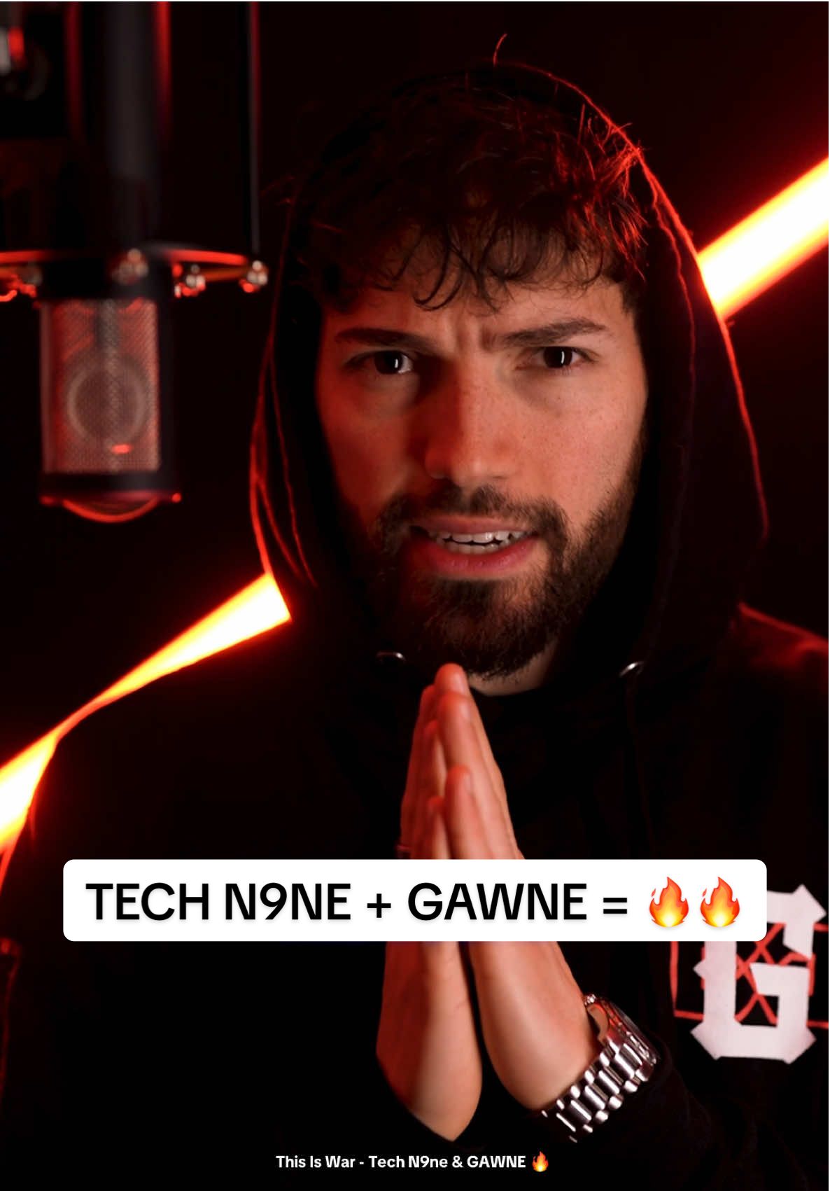 TECH N9NE - IT’S TIME FOR WAR! 😤🔥 #music #rapper #hiphop #independentartist #rap