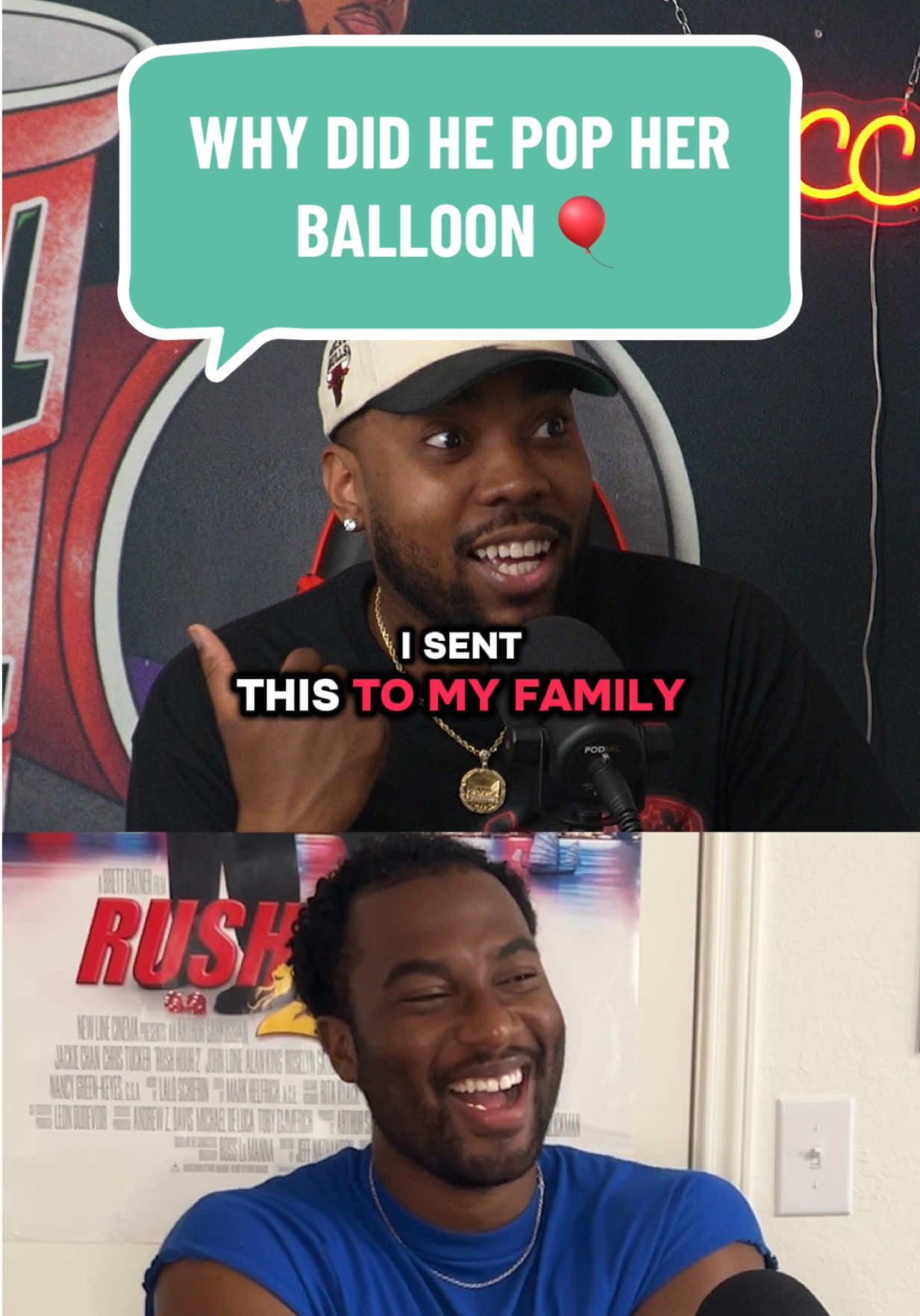 We was rooting for yall @DemonTrae , what happened ?? 🤣🤣🤣 yall gotta watch the full episode out now to get the real answer💯👀 #poptheballoon #poptheballoonorfindlove #fyp #tharealspillpodcast #creatorsearchinsights 