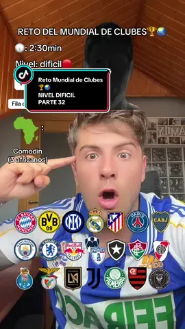 PARTE 32 / RETO DEL MUNDIAL DE CLUBES🏆🌏 NIVEL DIFÍCIL🔴 #reto #mundialdeclubes #nivel #dificil 