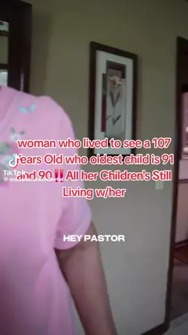This is a Blessing she 107 years old