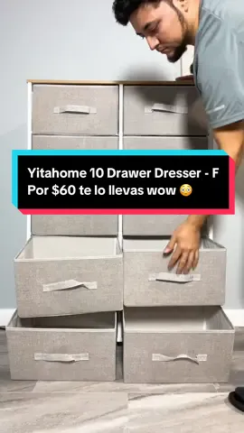 Yitahome 10 Drawer Dresser - F. #everramirez #mensfashion #yitahomefurniture #drawer #furniture C 