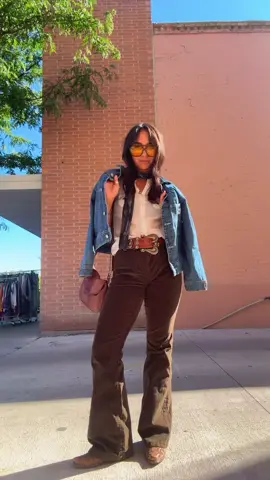 thank you brick wall #70sfashion #ledzeppelin #OOTD #thrifted #fyp 