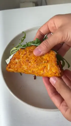 These Carrot Wraps are a must try! 🤩 🥕 Recipe by @inesnaturalifestyle below👇 Ingredients: - 2 carrots, grated - 1 egg - handful of cheese of any kind or type - salt - teaspoon of turmeric - black pepper to taste -> if you want to have more protein, add egg whites too Instructions: 1️⃣ Pre-heat your oven at 180°C. Grate 2 carrots and mix them with the rest of the listed ingredients. 2️⃣ Line a baking tray with parchment paper, place a spoonful of the dough on it, flatten it, and shape it into round wraps. 3️⃣ Place them in the oven for 10-15min or until golden! 4️⃣ Fill it with whatever you like — I used arugula and egg! #ketogeniccom #ketodiet #healthylifestyle #ketoforbeginners #easyketo