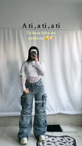 A ti, a ti 🫵🏻 los outfits más lindos 😍 #ropa #outfit #aesthetic #fyp #paratii #outfitinspo #jeans #outfitideas 