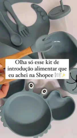O kit de introdução alimentar que as mamães amam 😍  Comente “quero” pra receber o link exclusivo na sua DM  #fy #fyp #vir #viral 