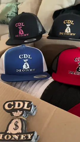 CDL money hats 🚛💨💰#besttruckdriveralive #cdlmoney #dotvstrucker #tiktokeljr #fyp 