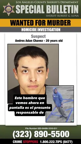 Un niño de 13 años fue asesinado en una gasolinera de Pico Rivera. El sospechoso sigue prófugo.