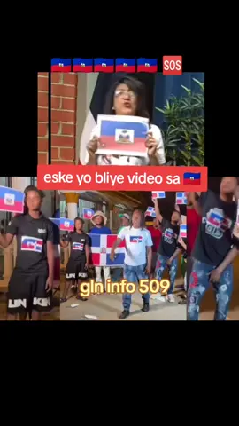 Drapeau haïtien et drapeau dominicain, cela suscite beaucoup de discussions#messageforyou #tiktokhaitienne🇭🇹🇭🇹 #tik #republicadominicana🇩🇴 #goviral 