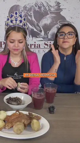 Nos acompañó nuestra reina de la ciudad para hacer una recetita que pronto saldrá, no te la pierdas, pero también nos dio su opinión sobre un tema muy hablado en las pasadas fiestas de Arequipa.👸🗻👩‍🍳 #reinadelaciudad #reinaarequipa #chicakingbras #Receta #chefarequipa