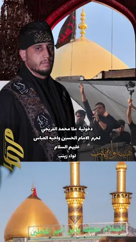 دخولية ملا محمد الفريحي  لحرم الامام الحسين واخيه العباس عليهم السلام. هيئة لواء زينب عليها السلام اربعبنية الامام الحسين ع#ة  @محمد الفريجي Mohammed alfriji  #ملا_محمد_الفريجي #محمد_الفريجي #هيئة_لواء_زينب #كربلاء 