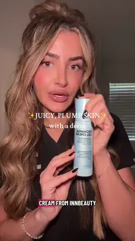 Juicy, plump skin without the price tag? Say less. Packed with sustainable orchid stem cells, 3 patented peptides, a patented mineral complex and 7% glycerin, this gel cream instantly refreshes and hydrates and the glow is real ✨ #dermatologist #innbeautyproject #innbeautypartner #glowingskin #skintok 