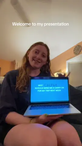 this was so fun 😂😂😂 @CALPAK Travel ily #calpaktravel #presentationskills #redheadthriving 