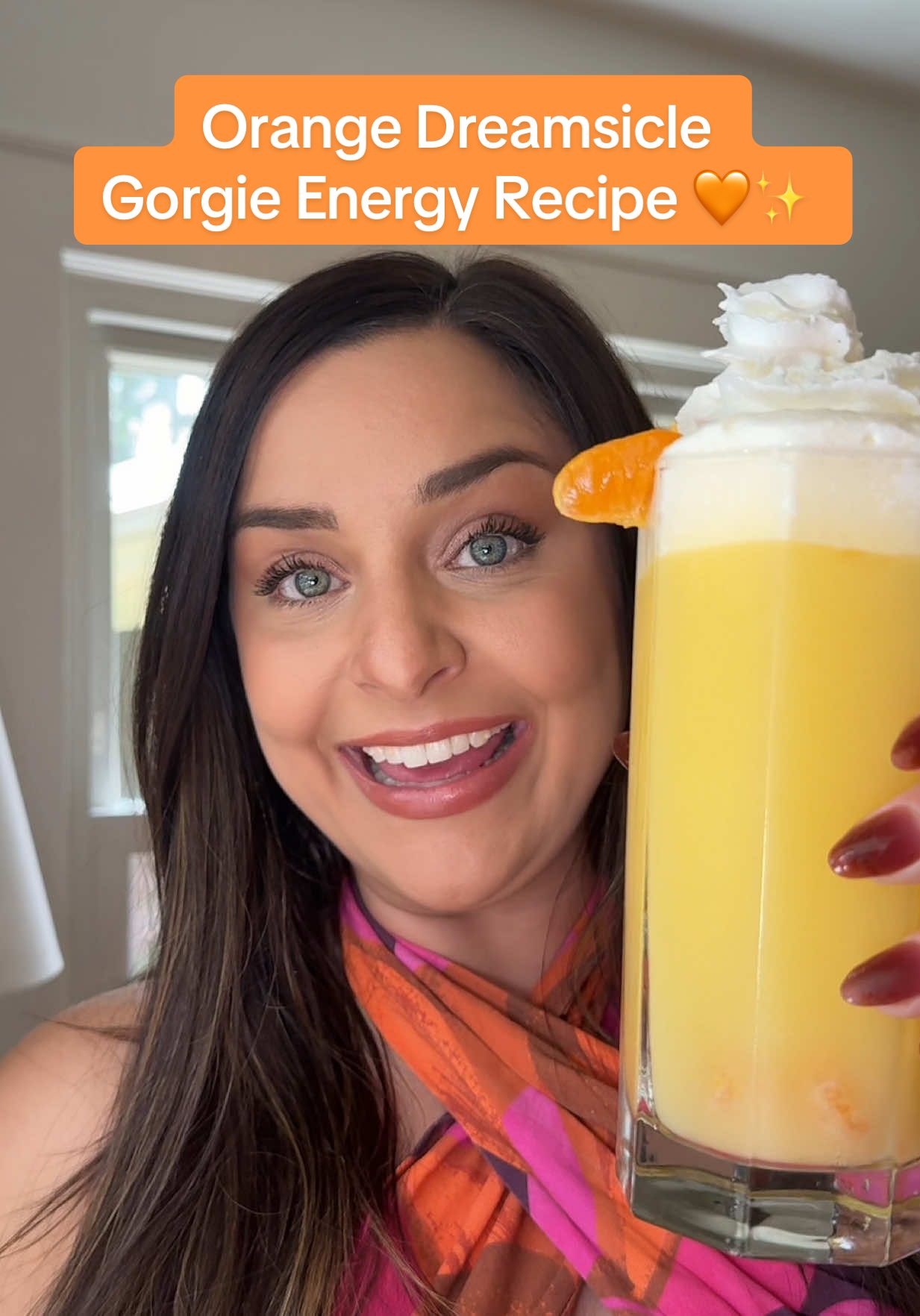 ✨POV: Your new favorite guilt-free treat just dropped… an Orange Dreamsicle that gives you energy instead of a sugar crash! 🍊🍦 One sip and you’ll never look at energy drinks the same 👀 #GorgiePartner         @GETGORGIE #energydrinks #cleanenergydrink #getgorgie #gorgie 