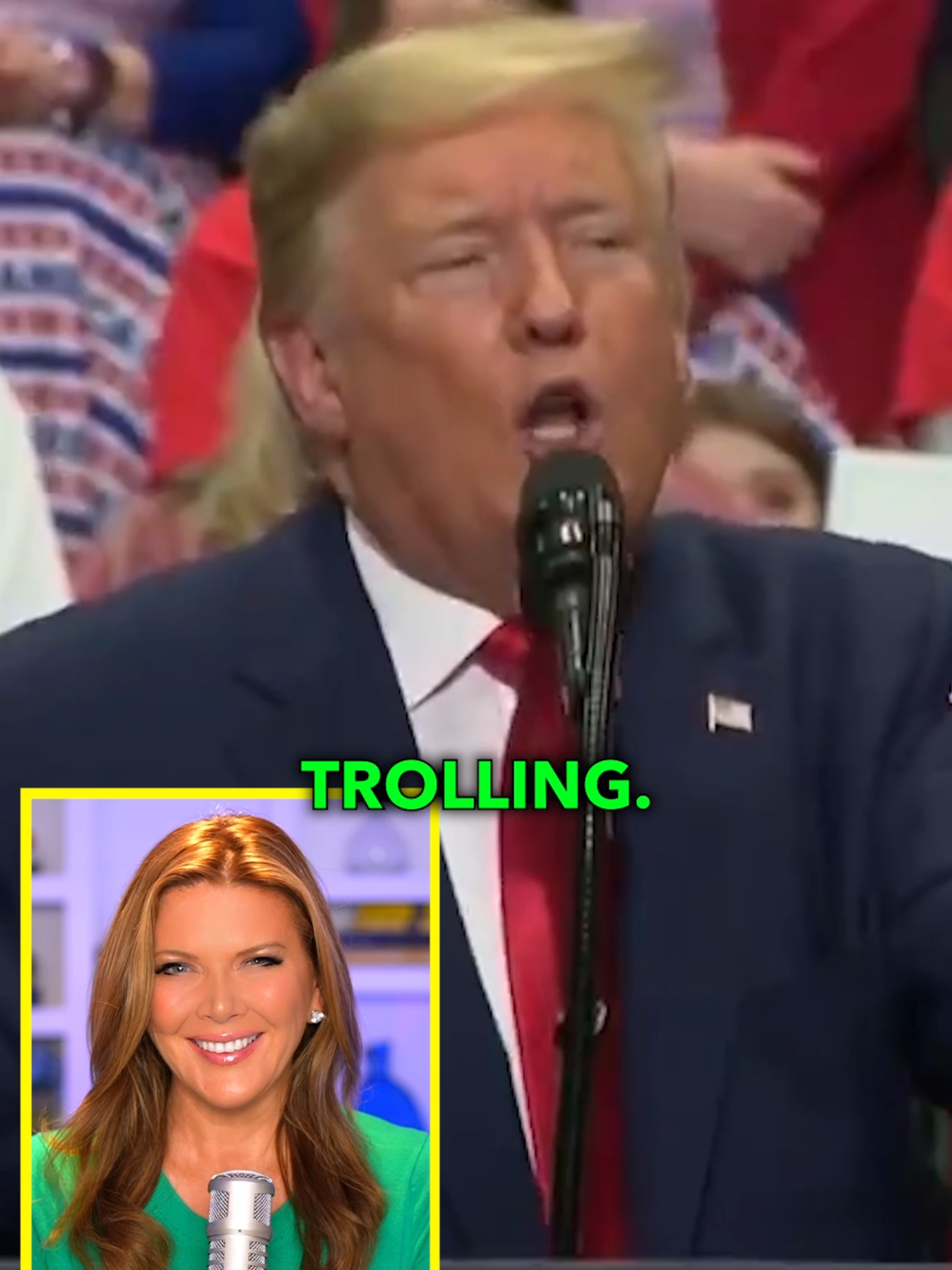 We Do A Little Trolling 🤣🤣 Subscribe and watch the FULL show at YouTube.com/@TrishReganChannel. #trishregan #trishreganshow