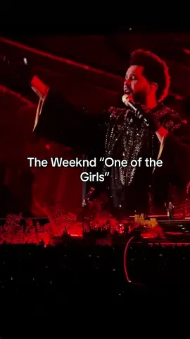 @The Weeknd performing “One of the Girls” in Philadelphia night 1, July 30th, 2025. #theweeknd #afterhourstildawnstadiumtour 