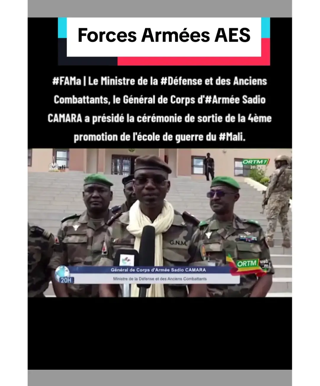 Quelque chose de grandiose se prépare dans le cadre de la lutte contre les terro-terros au sein de l'espace Confédéral AES 👌. 