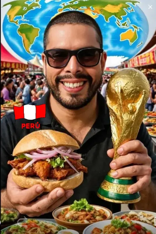 @Ibai ya hay un ganador anticipado y es el pan con chicharrón peruano 🇵🇪! Entrega la copa de una vez!! El que no conoce a Dios a cualquier santo le reza!!! (Dios de la gastronomía = Perú) #mundialdedesayunos #Perú #Viral #FyP #ibaillanos 