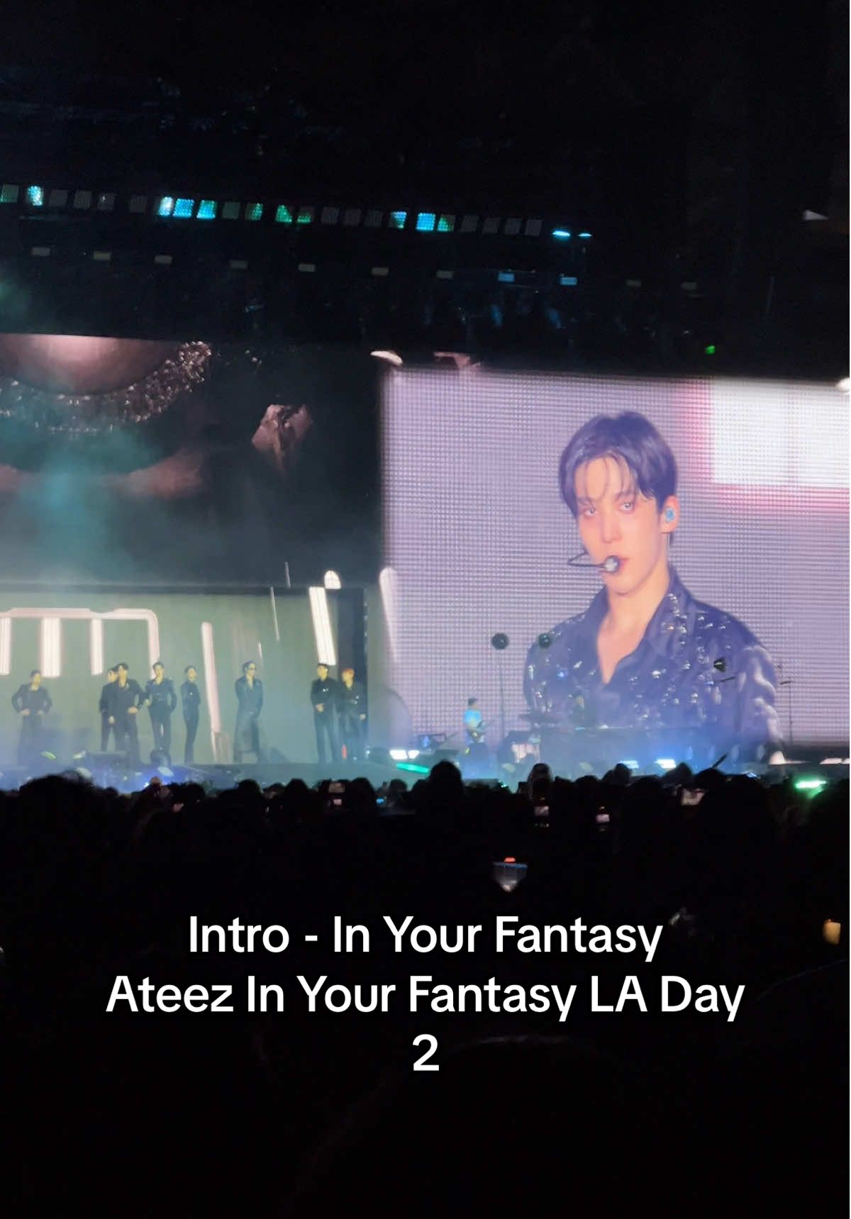 Intro - In Your Fantasy  Ateez In Your Fantasy LA Day 2  #ateez #ateezconcert #inyourfantasytour #atiny #kpop 