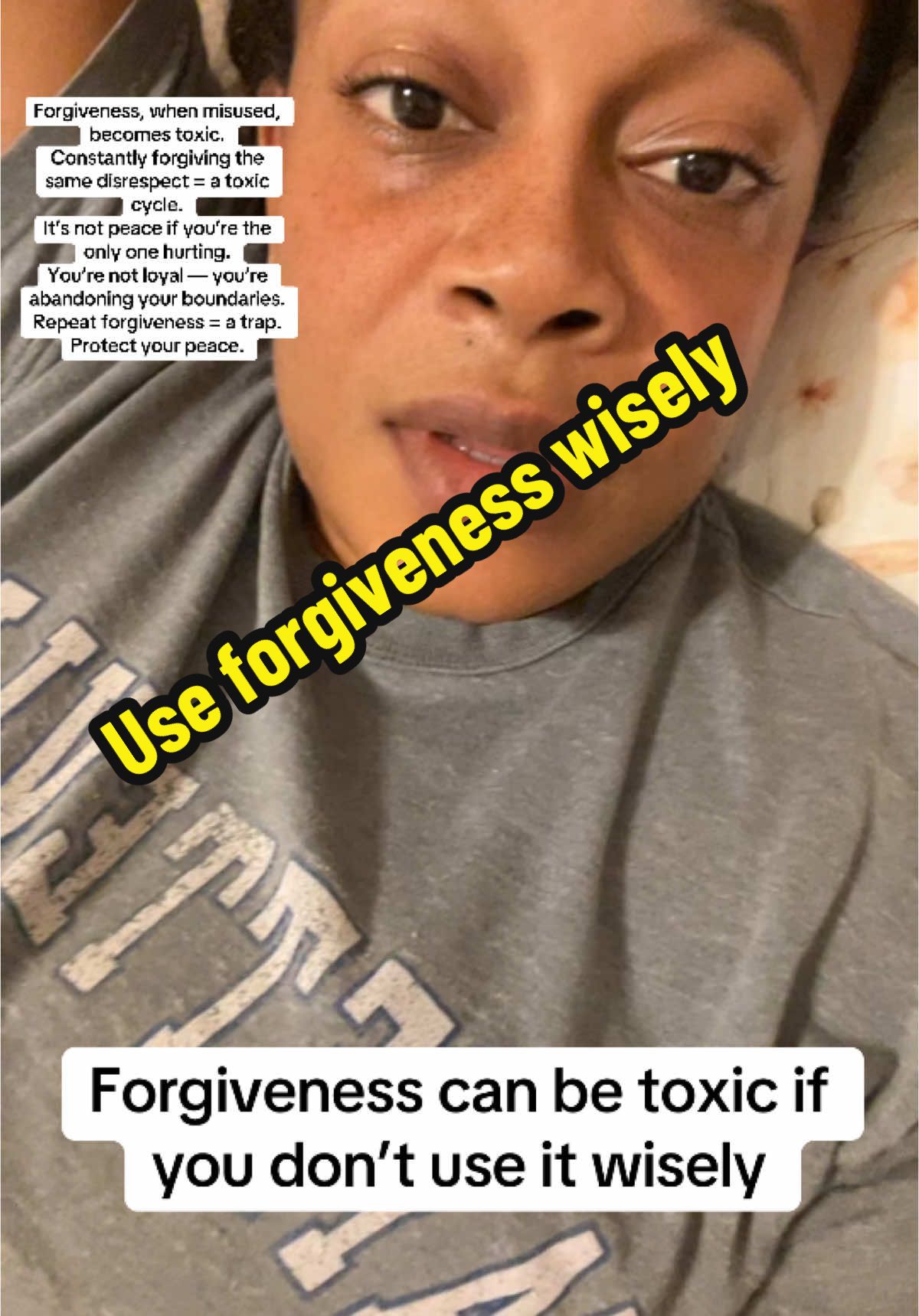 Forgiveness is powerful, but when it’s misused, it keeps you stuck. Stop calling it love when it’s just self-abandonment. #ToxicRelationships #ForgivenessWisely #HardTruths #SelfRespect #KnowYourWorth