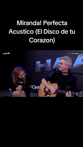 Miranda! Perfecta Acustico #miranda #alesergi #julianagattas #lavozargentina #pop 