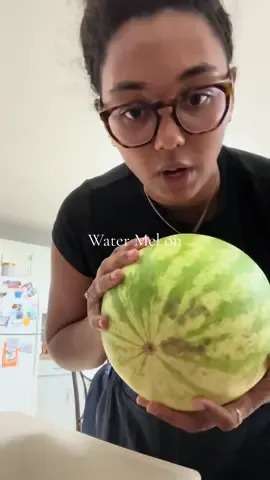 We only got three good ones but probably what I’m the most proud of growing 🍉 #gardentok #sahmlife #MomsofTikTok 