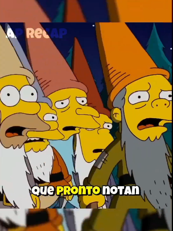 Lisa de nieve en Los Simpson #lossimpson 