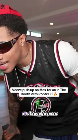 Veeze pulls up on Max for an In The Booth with Rob49 #plaqueboymax #veeze #fyp #trending #viral 