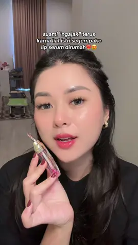 bibir auto plumpy pink sehat karna dirumah dasteran aja tapi wajah jadi seger bgt😍🫡